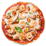 Seafood pizza pn